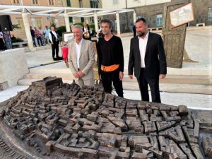 Old Town of Šibenik sculpture unveiled