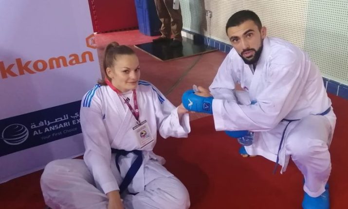 Croatia’s Anđelo Kvesić and Lucija Lesjak win medals at World Karate Championships in Dubai