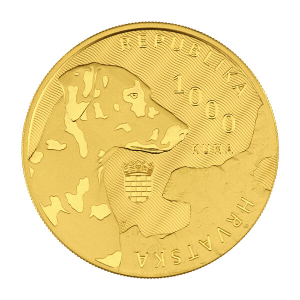 Dalmatian dog on Croatian coins for first time