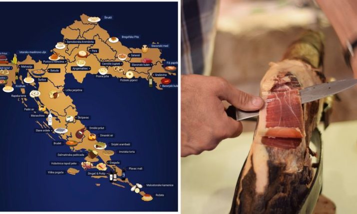 Croatia Food Map: The culinary diversity of the country 