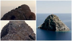 Climb to the top of Croatia’s volcanic Jabuka island filmed from the air for first time