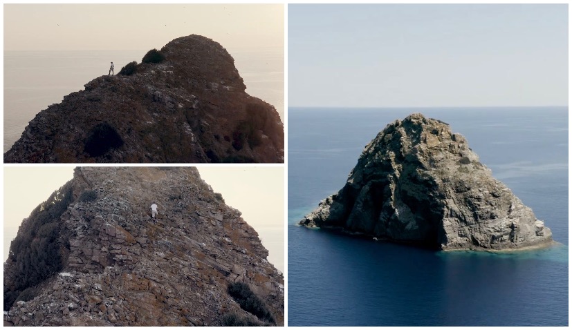 Climb to the top of Croatia’s volcanic Jabuka island filmed from the air for first time
