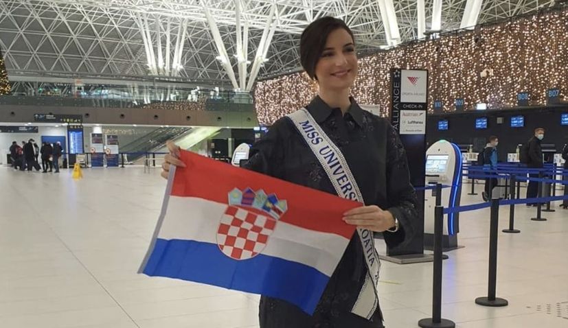 Miss Croatia departs for Israel for Miss Universe pageant 