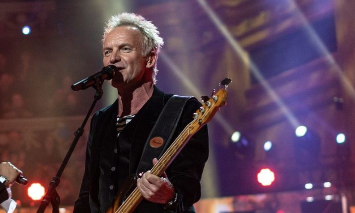 Sting ready to play in Zagreb this month