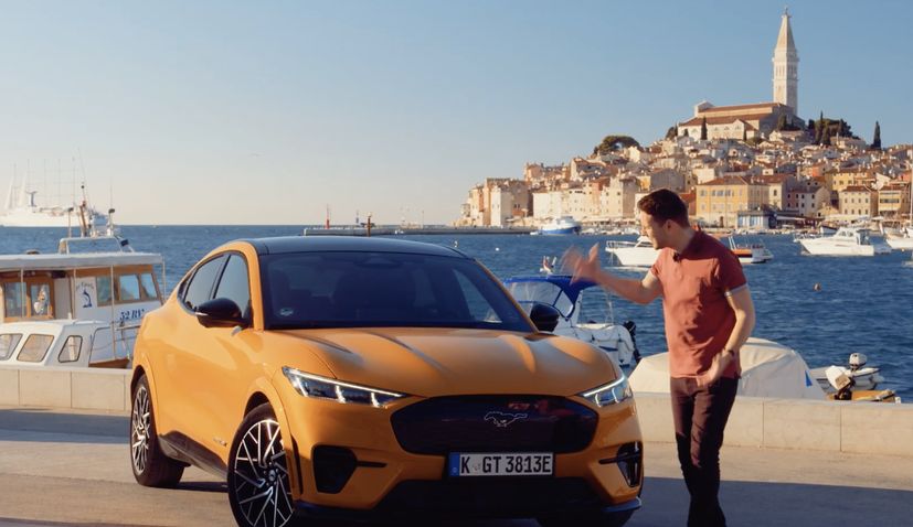 Top Gear head to Rovinj in Croatia and take new Ford Mustang for a spin