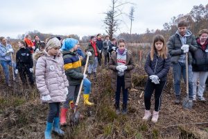 housand take part in first Croatian CO2 emission compensation by planting project sees 1000 volunteers plant 15,000 seedlings