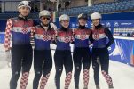 First time in history Croatian speed skaters at the Winter Olympics