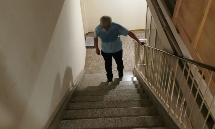 72-year-old disabled Croatian athlete completes 24-hour charity tower run