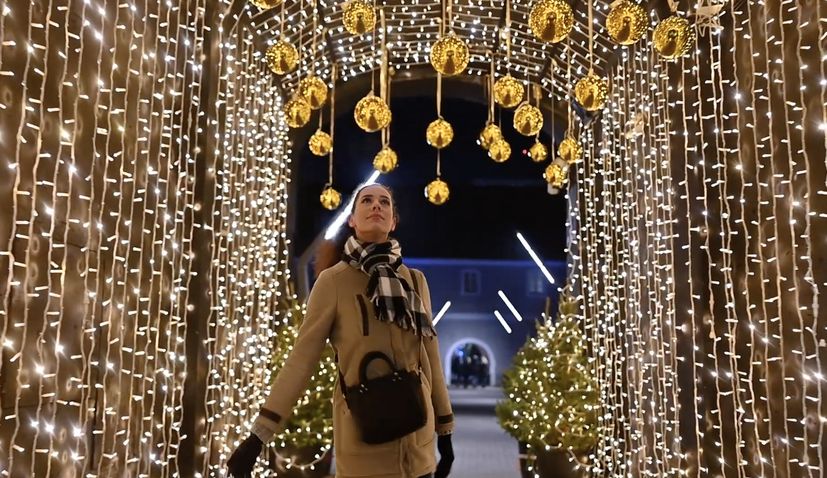 VIDEO: Christmas time in the beautifully decorated city of Osijek