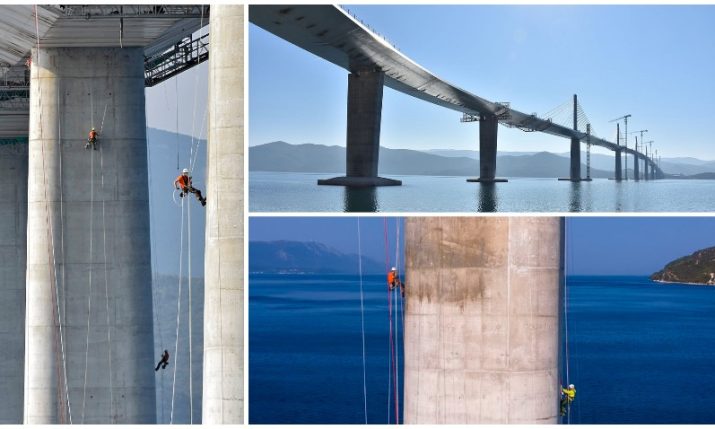 MCI® technology applied on Pelješac Bridge providing road link between two parts of the country