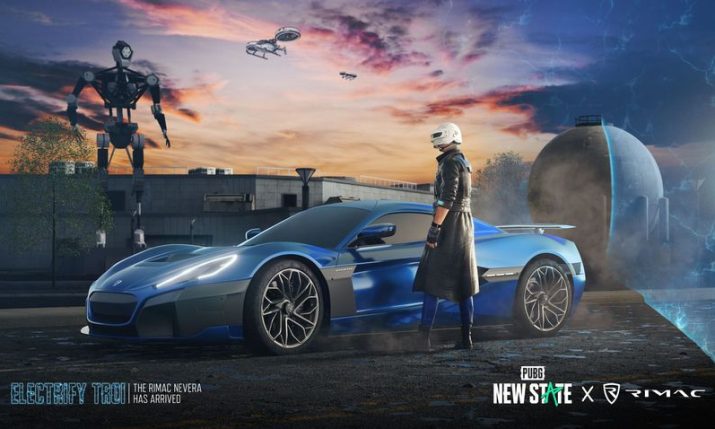 Rimac Nevera is coming to PUBG: New State