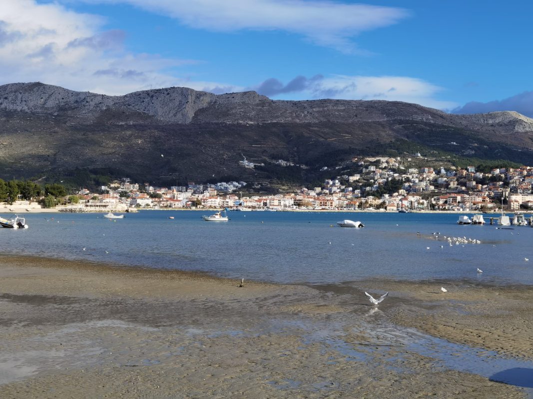 Natural phenomenon near Split on the Croatian coast 