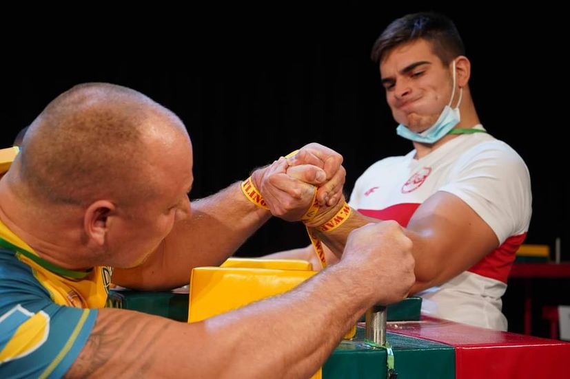 Meet the Croatian who became the world junior armwrestling champion