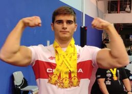 Meet the Croatian teen strongman who became world junior armwrestling champion