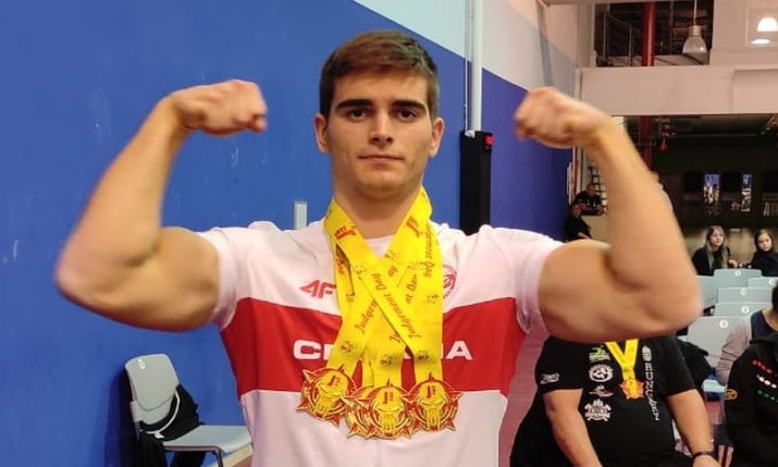 ‘Croatian Hulk’ becomes armwrestling world champ