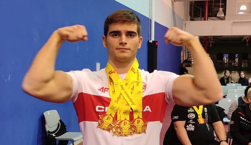 Meet the Croatian who became the world junior armwrestling champion