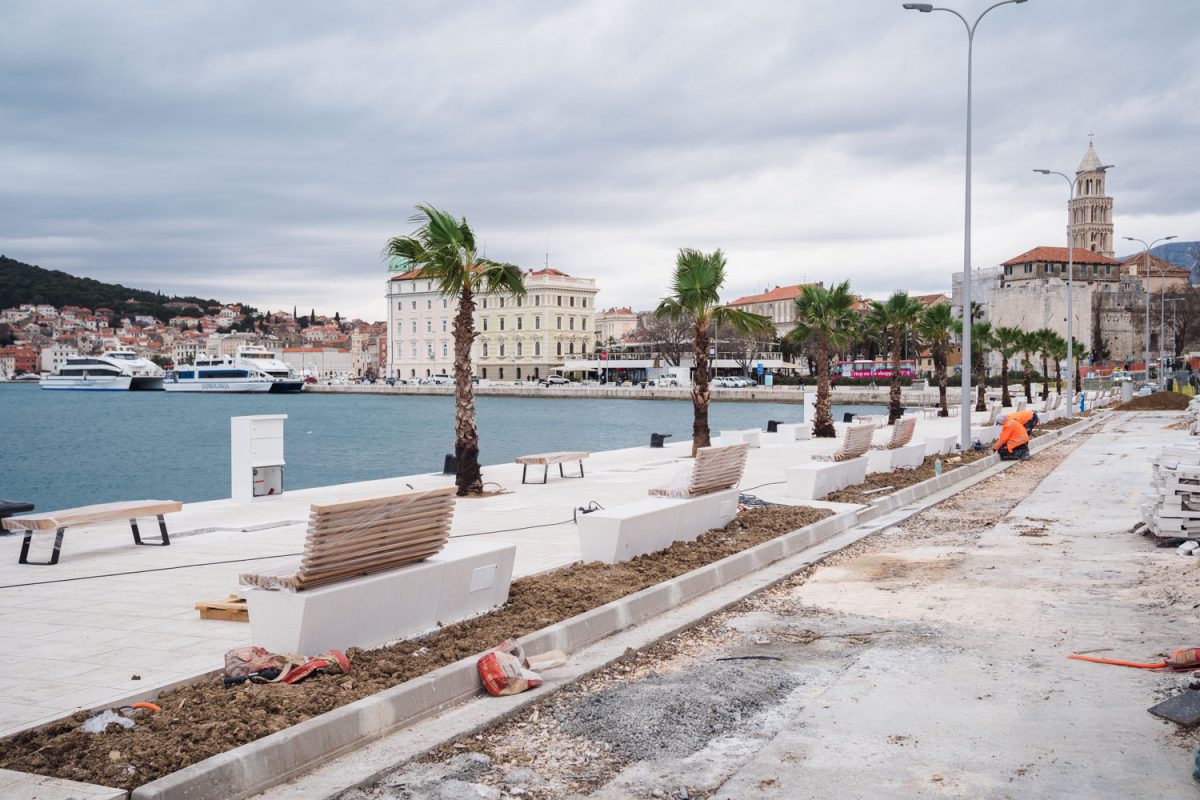 €5.5 million Split waterfront revamp almost complete 
