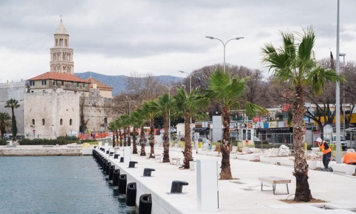 PHOTOS: €5.5 million Split waterfront revamp almost complete 