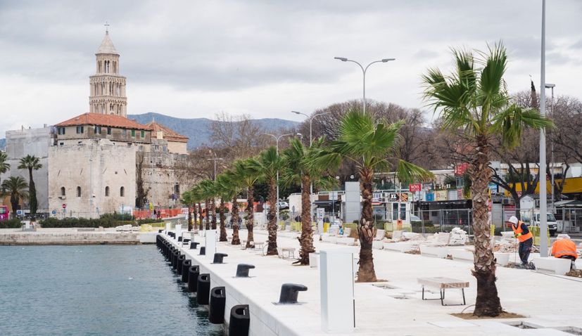 PHOTOS: €5.5 million Split waterfront revamp almost complete 