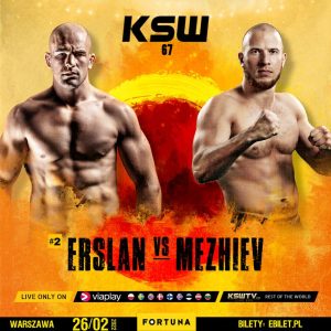 MMA: Croatians Ivan Erslan & Filip Pejic return at KSW 67