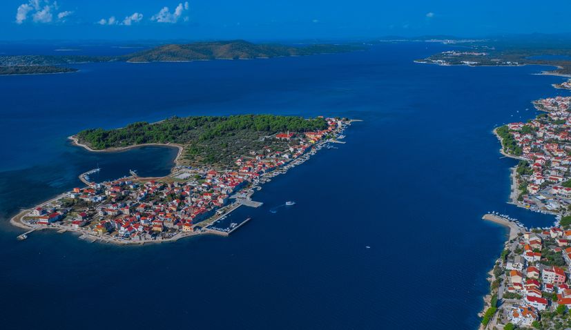 The shortest ferry trip on the Croatian coast - just 3 minutes