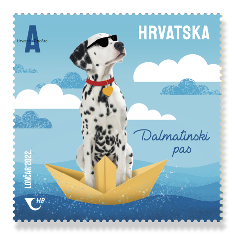 Croatian Post issues commemorative stamps with dog motifs