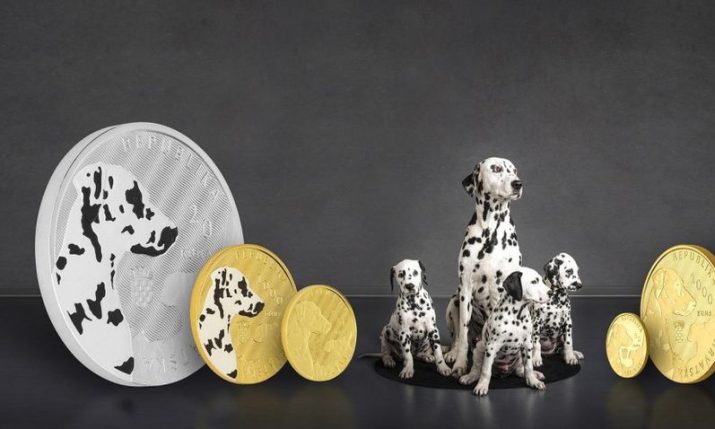 First coloured coins in Croatian history feature Dalmatian dog 