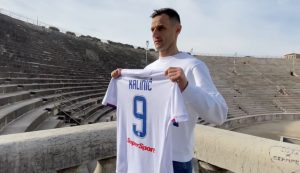 Hajduk Split have announced the signing of former Croatian international Nikola Kalinić t