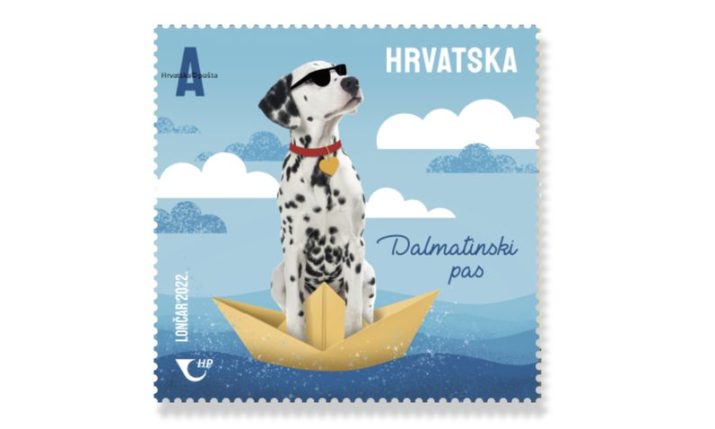 Croatian Post issues commemorative stamps with dog motifs