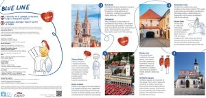Tourist map of Zagreb for persons in wheelchairs created