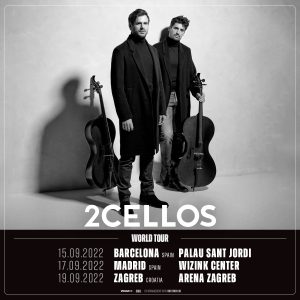 2Cellos add Zagreb, Madrid, Barcelona to final tour 