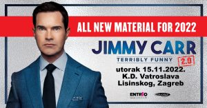 Jimmy Carr bringing stand-up show to Zagreb