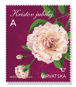 Native Croatian Roses: Bistrica, Kristov jubilej and Slavoljub Penkala grace new commemorative stamp series  "Croatian Flora"