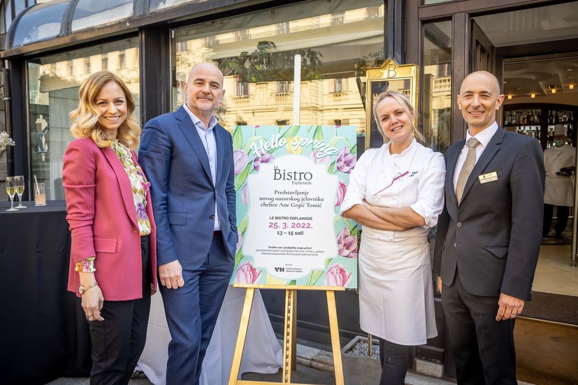 Chef Ana Grgić Tomić presents new spring collection of signature dishes at Esplanade’s iconic Le Bistro
