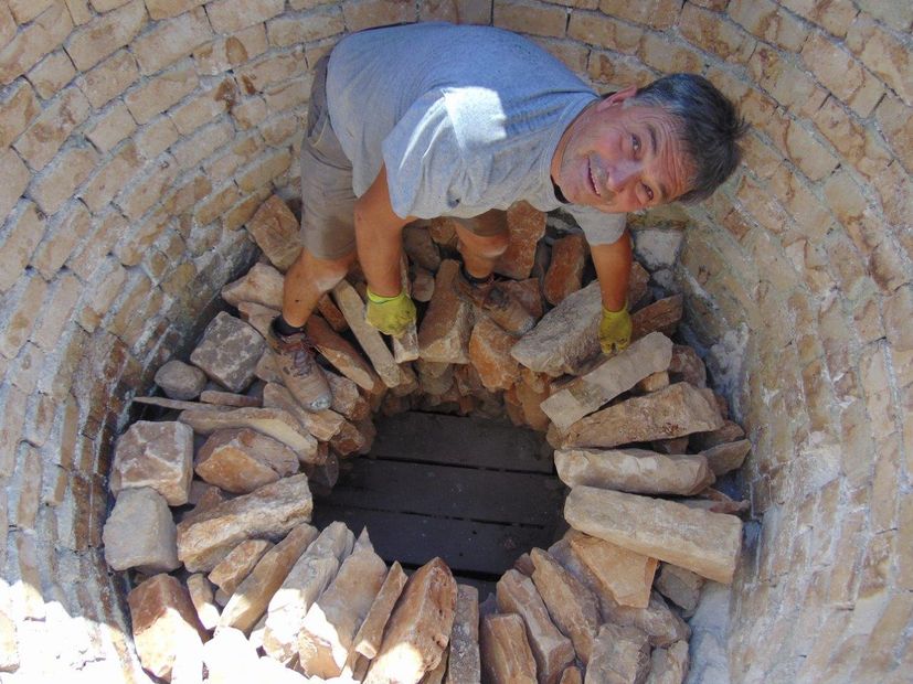 Reviving an ancient method of lime making in Croatia