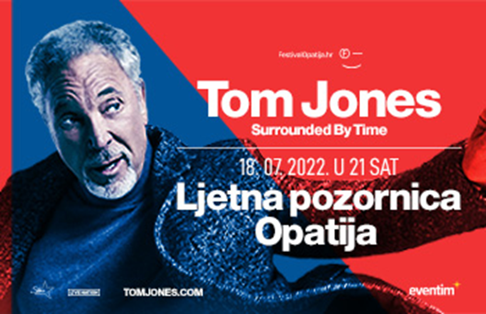 Tom Jones performing in Croatia this summer