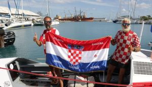Two Croatian war veterans cross Atlantic in rowing boat