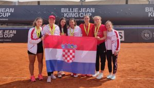 Croatia beats Serbia to reach Billie Jean King Cup promotion