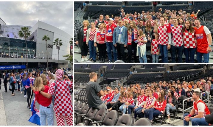 Croatian Heritage Night celebrated by NBA’s Clippers in Los Angeles