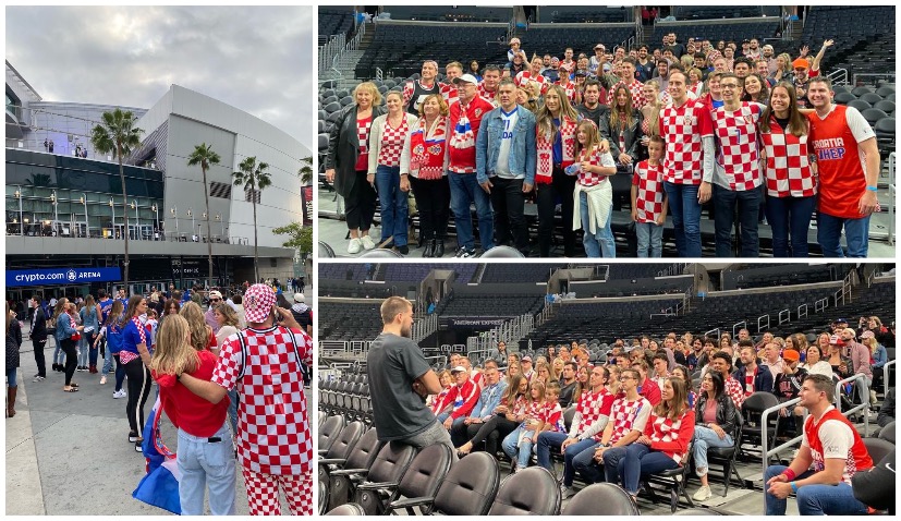 Croatian Heritage Night celebrated by NBA’s Clippers in Los Angeles