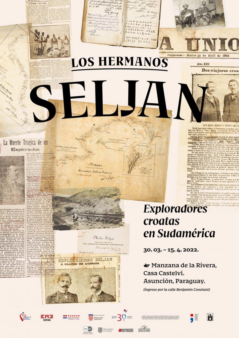 The Seljan brothers - Croatian explorers in South America - exhibition opens in Paraguay