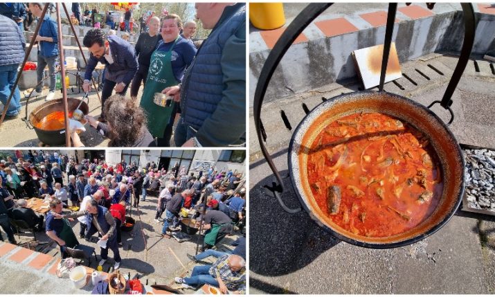 Good Friday tradition in Osijek: 2,000 fiš paprikaš portions handed out