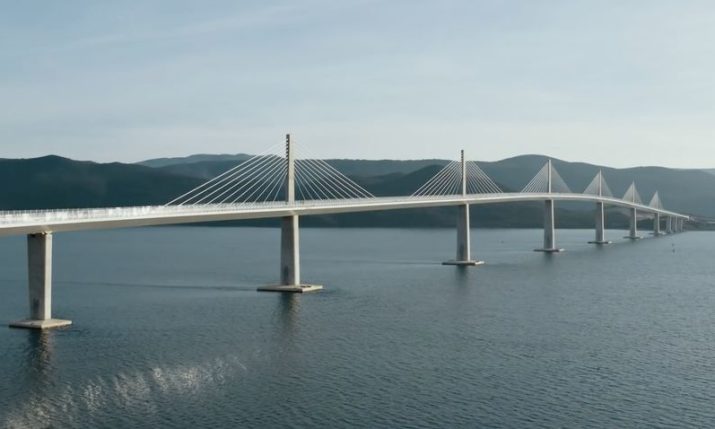 VIDEO: Pelješac Bridge and access roads soon ready to open to traffic