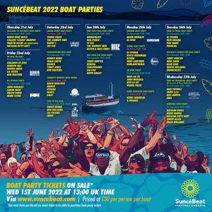 SunceBeat Festival announces 17 Adriatic boat parties for the summer in Croatia