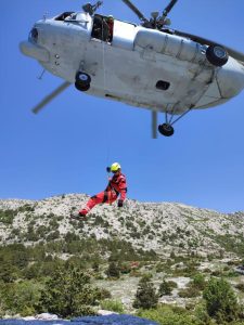 Croatian Mountain Rescue Service helicopter duty starts earliest in its history
