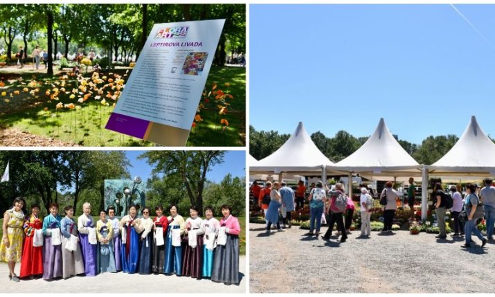 PHOTOS: “Floraart” opens at Bundek Lake in Zagreb