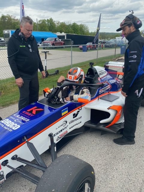 Canadian-Croatian Marco Kacic racing in US Formula Regional Championship