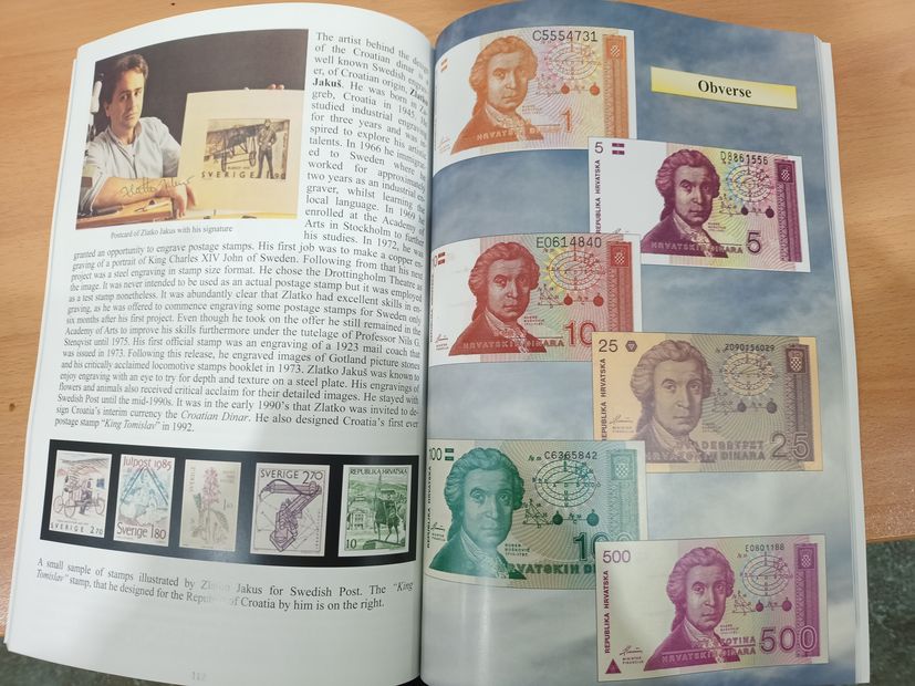 CThe currency Croatia almost had and more in new book on Croatian banknotes