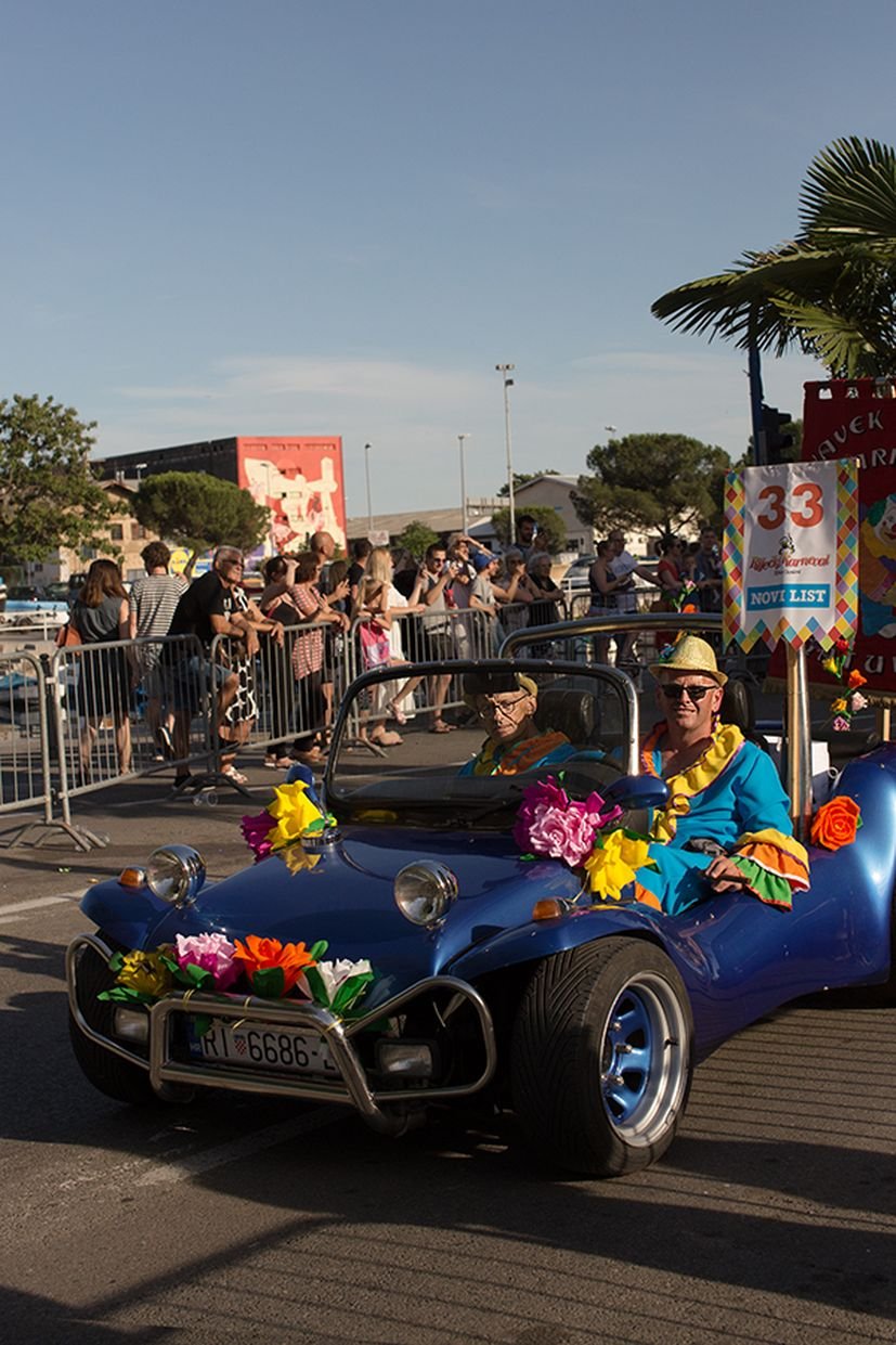 Summer carnival spectacle in Rijeka 