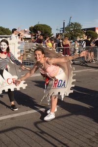 Summer carnival spectacle in Rijeka